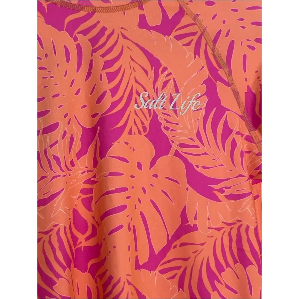 Salt Life Kids Rash Guard Size Medium